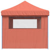 Stella Homewares Foldable Party Tent Pop-Up with 3 Sidewalls Terracotta