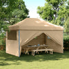 Stella Homewares Foldable Party Tent Pop-Up with 4 Sidewalls Beige