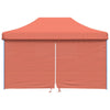 Stella Homewares Foldable Party Tent Pop-Up with 4 Sidewalls Terracotta