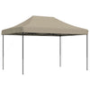 Stella Homewares Foldable Party Tent Pop-Up Taupe 410x279x315 cm
