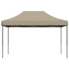 Stella Homewares Foldable Party Tent Pop-Up Taupe 410x279x315 cm