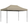 Stella Homewares Foldable Party Tent Pop-Up Taupe 410x279x315 cm