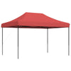 Stella Homewares Foldable Party Tent Pop-Up Burgundy 410x279x315 cm