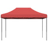 Stella Homewares Foldable Party Tent Pop-Up Burgundy 410x279x315 cm