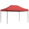 Stella Homewares Foldable Party Tent Pop-Up Burgundy 410x279x315 cm