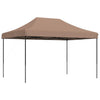 Stella Homewares Foldable Party Tent Pop-Up Brown 410x279x315 cm