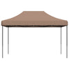 Stella Homewares Foldable Party Tent Pop-Up Brown 410x279x315 cm