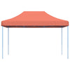 Stella Homewares Foldable Party Tent Pop-Up Terracotta 410x279x315 cm