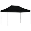 Stella Homewares Foldable Party Tent Pop-Up Black 410x279x315 cm