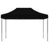 Stella Homewares Foldable Party Tent Pop-Up Black 410x279x315 cm