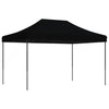 Stella Homewares Foldable Party Tent Pop-Up Black 410x279x315 cm