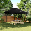 Stella Homewares Foldable Party Tent Pop-Up Black 410x279x315 cm