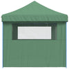 Stella Homewares Foldable Party Tent Pop-Up with 3 Sidewalls Green