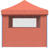 Stella Homewares Foldable Party Tent Pop-Up with 3 Sidewalls Terracotta