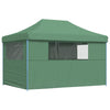 Stella Homewares Foldable Party Tent Pop-Up with 4 Sidewalls Green