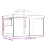 Stella Homewares Foldable Party Tent Pop-Up with 4 Sidewalls Green