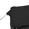 Stella Homewares Foldable Party Tent Pop-Up with 4 Sidewalls Black