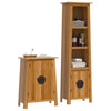 Stella Homewares 2 Piece Bathroom Furniture Set Solid Wood Pine