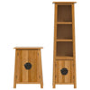 Stella Homewares 2 Piece Bathroom Furniture Set Solid Wood Pine