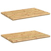 Stella Homewares Bath Mats 2 pcs 50x35 cm Bamboo