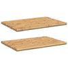 Stella Homewares Bath Mats 2 pcs 70x50 cm Bamboo