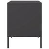 Stella Homewares Bedside Cabinets 2 pcs Black 36x39x50.5 cm Steel