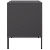 Stella Homewares Bedside Cabinets 2 pcs Black 36x39x50.5 cm Steel