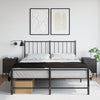 Stella Homewares Bedside Cabinets 2 pcs Black 36x39x50.5 cm Steel