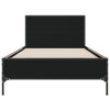Stella Homewares Bed Frame without Mattress Black 90x190 cm