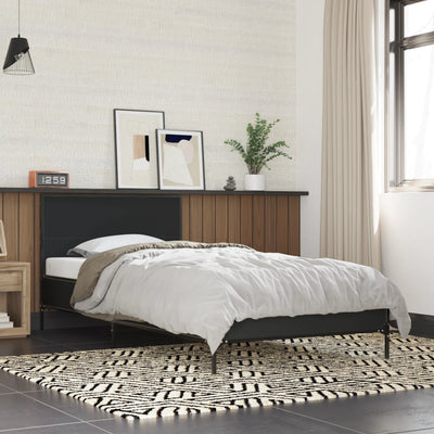 Stella Homewares Bed Frame without Mattress Black 90x190 cm