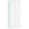 Stella Homewares Highboard White 80x35x180 cm Engineered Wood