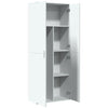 Stella Homewares Highboard White 70x35x180 cm Engineered Wood