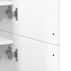 Stella Homewares Shoe Cabinet White 80x39x178 cm Engineered Wood