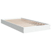 Stella Homewares Bed Frame without Mattress White 90x190 cm Engineered Wood