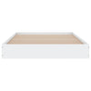 Stella Homewares Bed Frame without Mattress White 90x190 cm Engineered Wood