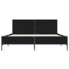Stella Homewares Bed Frame without Mattress Black 150x200 cm