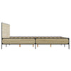 Stella Homewares Bed Frame without Mattress Sonoma Oak 150x200 cm