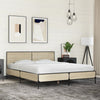 Stella Homewares Bed Frame without Mattress Sonoma Oak 150x200 cm