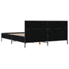 Stella Homewares Bed Frame without Mattress Black 135x190 cm
