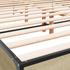 Stella Homewares Bed Frame without Mattress Sonoma Oak 135x190 cm