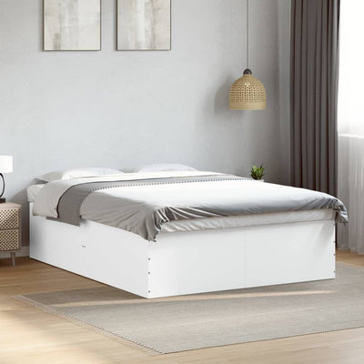 Stella Homewares Bed Frame without Mattress White 150x200 cm