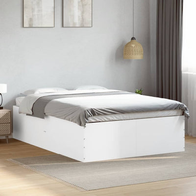 Stella Homewares Bed Frame without Mattress White 135x190 cm