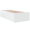 Stella Homewares Bed Frame without Mattress White 90x190 cm