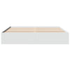 Stella Homewares Bed Frame without Mattress White 183x203 cm King