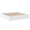 Stella Homewares Bed Frame without Mattress White 183x203 cm King
