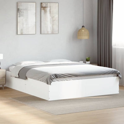 Stella Homewares Bed Frame without Mattress White 150x200 cm