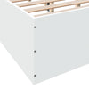 Stella Homewares Bed Frame without Mattress White 135x190 cm