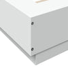 Stella Homewares Bed Frame without Mattress White 183x203 cm King