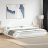 Stella Homewares Bed Frame without Mattress White 183x203 cm King