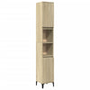 Stella Homewares Bathroom Cabinet Sonoma Oak 30x30x190 cm Engineered Wood